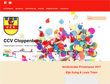 Tablet Screenshot of ccvcloppenburg.de